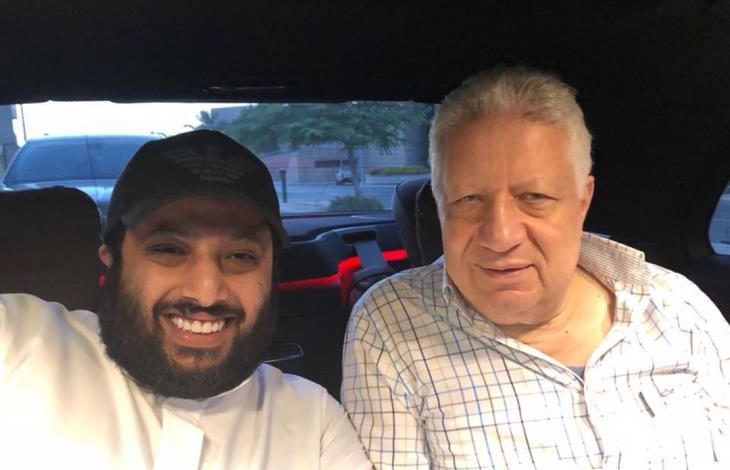 آل الشيخ ومرتضى منصور