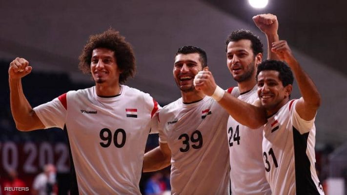 ملخص مباراة مصر والمانيا لكرة اليد 