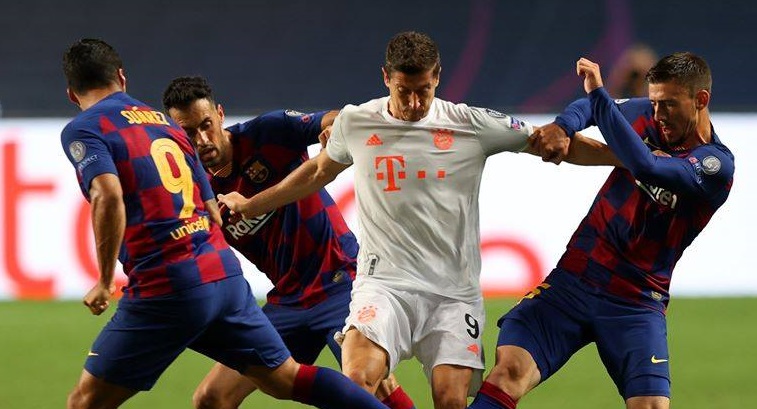مشاهدة برشلونة وبايرن ميونخ